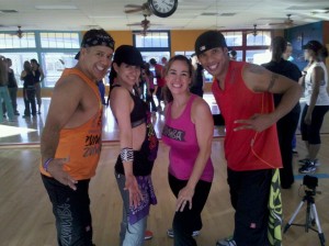 Zumba fitness in Mesa AZ with Frankie and Suzanne