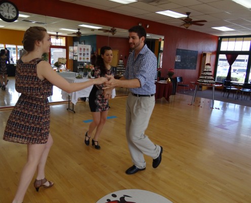 swing dancing