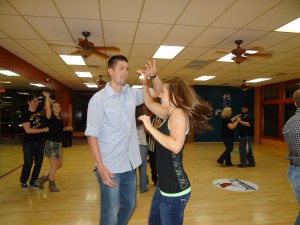 Swing dancing at Dance FX Studios in Mesa, AZ