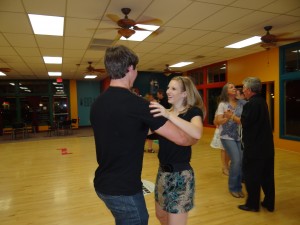 couple two step dancing in Mesa, AZ