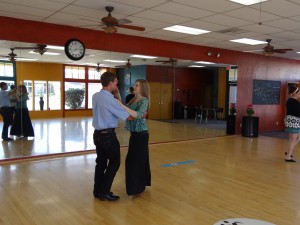 couple dancing at Dance FX Studios in Mesa, Arizona