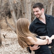 Arizona bride and groom dancing