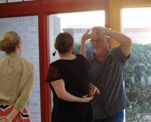 Older couple dancing Arizona