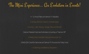 About the mini Dance FX Studios experience