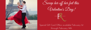 Copy of Sweep her off her feet this Valentine's Day
